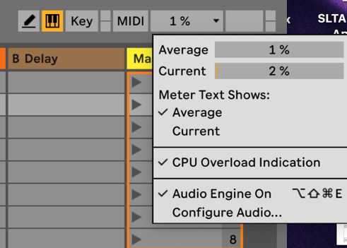 Figure 1.12 – CPU Load Meter