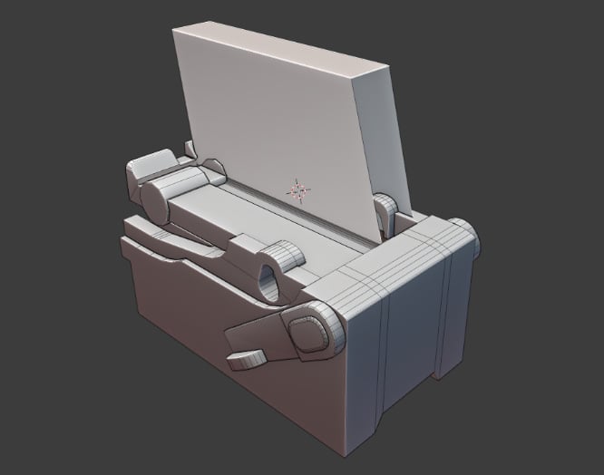 Figure 1.14 – Deformed mesh
