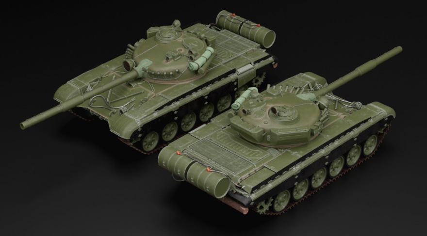 Figure 1.22 – T-72 tank project
