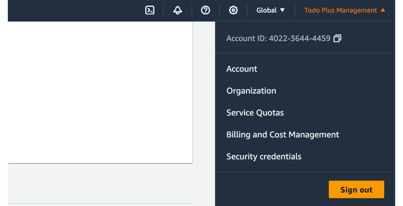 Figure 1.21 – Accessing the Billing and Cost Management console