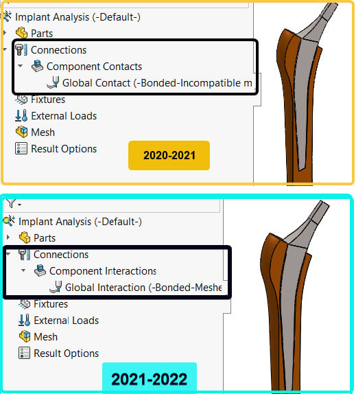 Blended Curvature-Based Mesher - 2022 - What's New in SOLIDWORKS