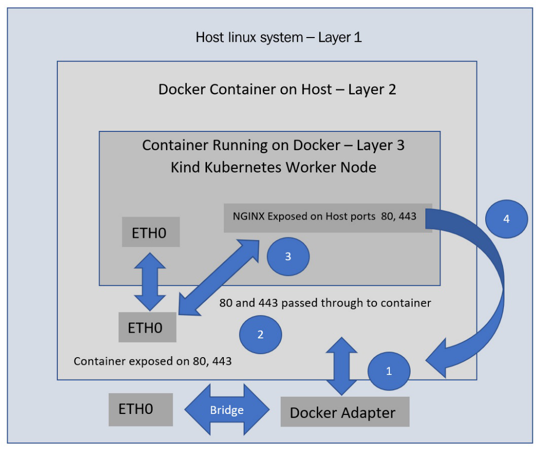 Figure 1.11 – STDOUT output from the container
