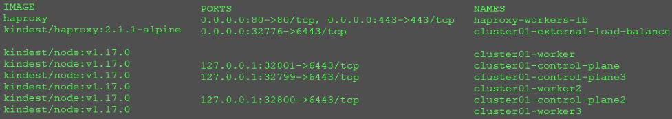 Figure 1.12 – docker ps output