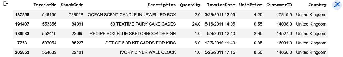 Figure 1.4 – Dataset preview
