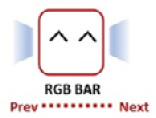 Figure 1.8 – RGB bar demonstrator