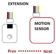 Figure 1.12 – PIR ﻿sensor demonstrator