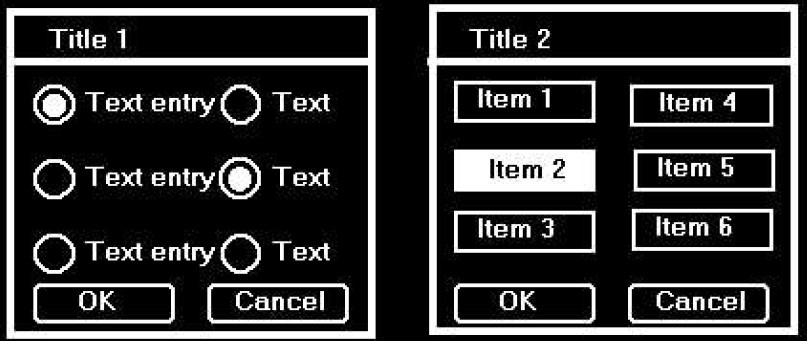 Figure 1.33 – (Left) complicated UI versus (right) simpler UI design