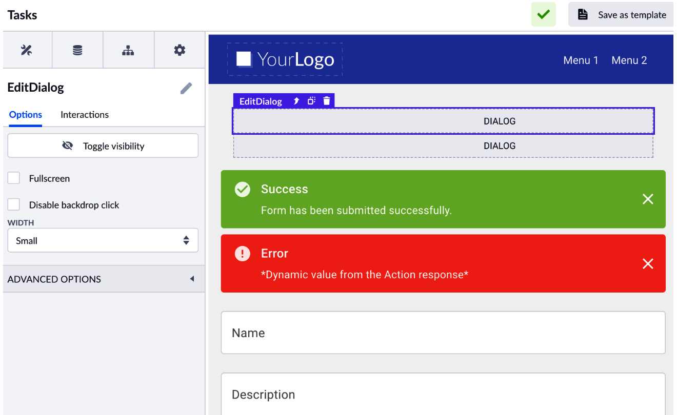 Figure 9.19 – EditDialog on the page