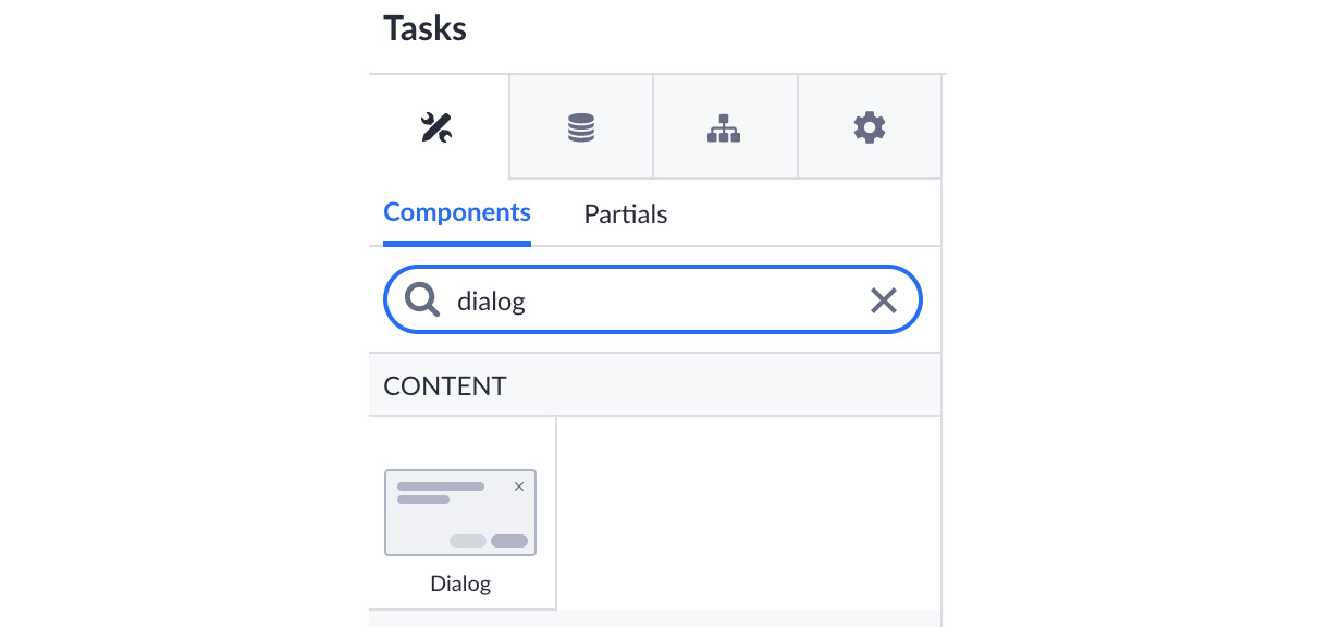 Figure 9.4 – The Dialog component