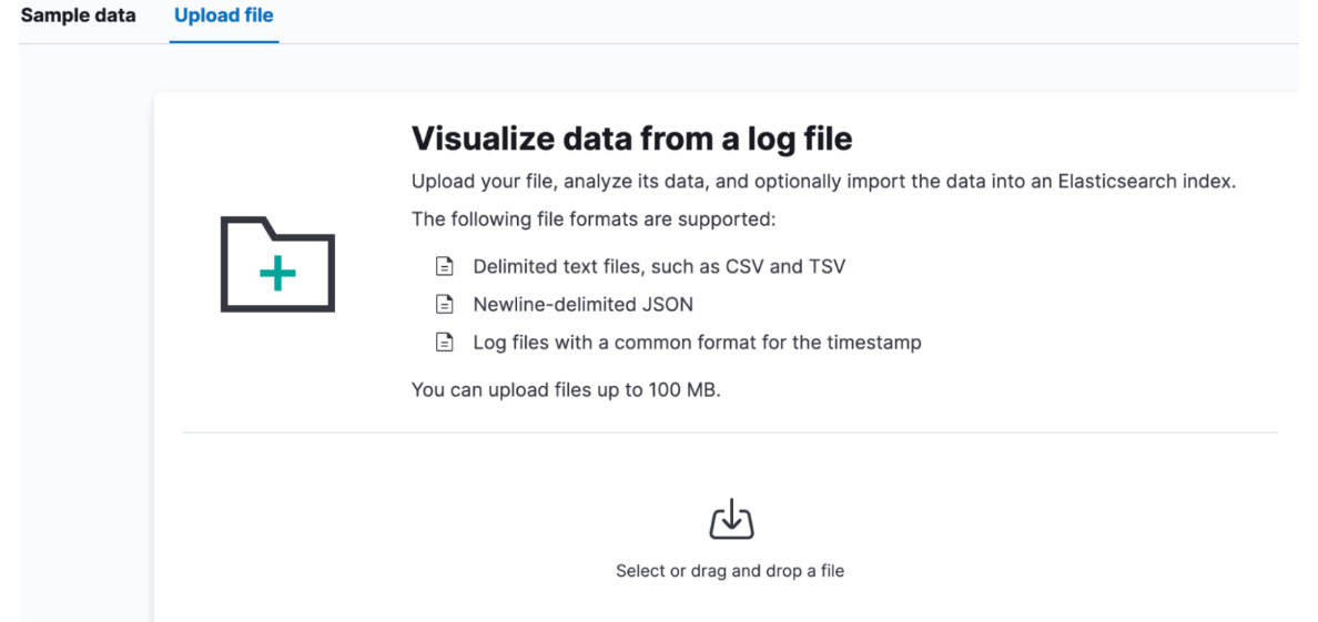 Figure 1.3 – Using the load feature to add the sample data