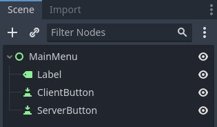 Figure 1.6 – MainMenu’s Scene tree structure