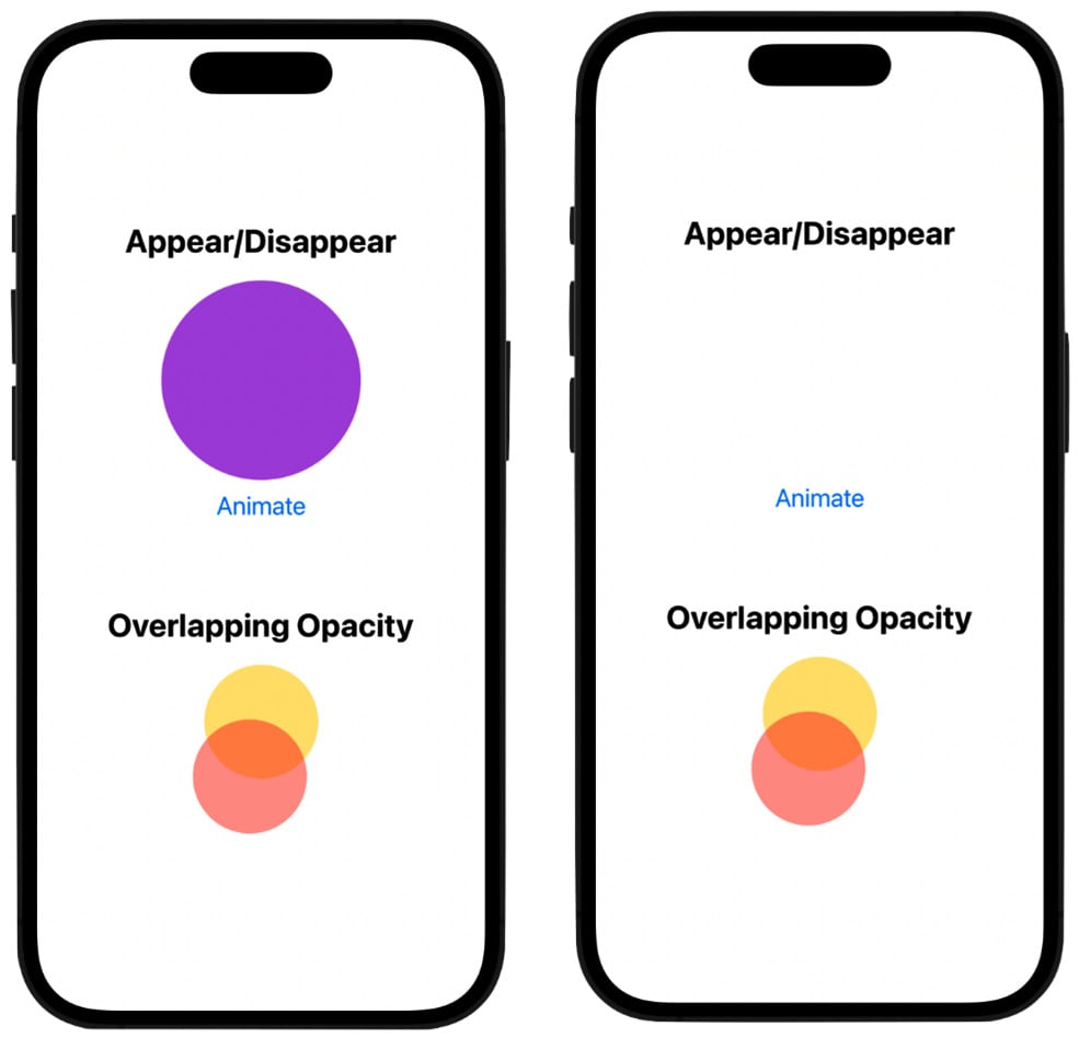 Figure 2.5: Animating the opacity
