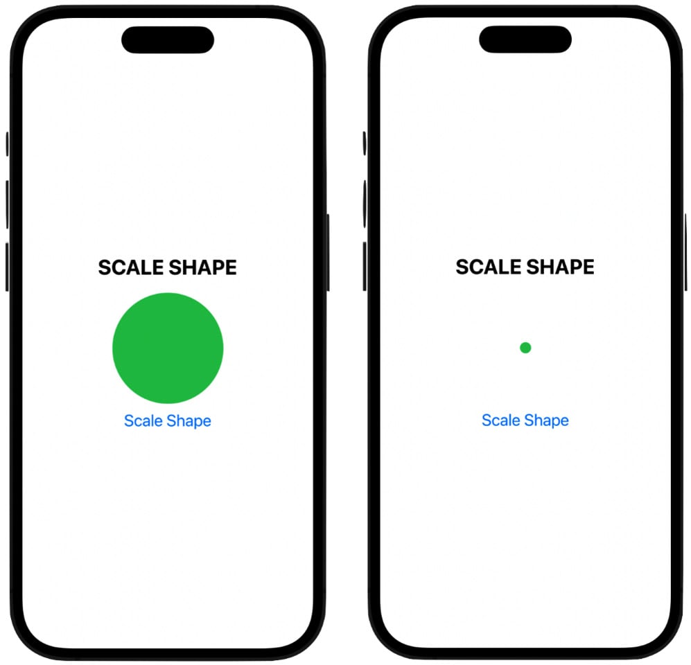 Figure 2.6: Scaling a shape
