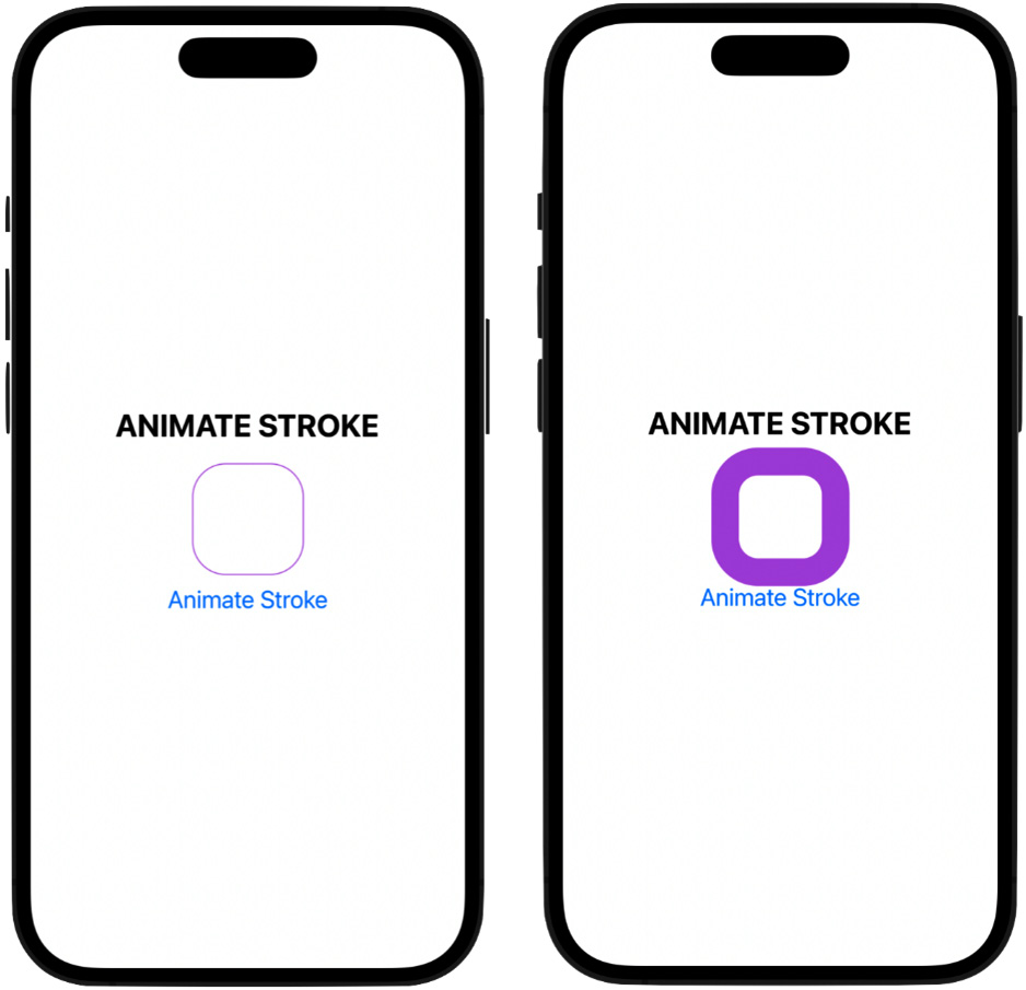 Figure 2.9: Animating the stroke
