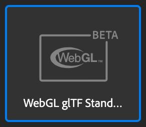Figure 2.15 – The WebGL glTF Standard document type