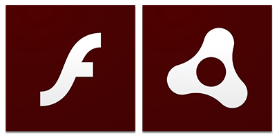 Figure 2.3 – The Adobe Flash runtimes: Flash Player and AIR