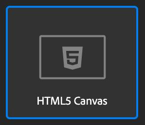 Figure 2.7 – The HTML5 Canvas document type