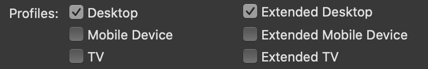 Figure 2.10 – The AIR publish settings allow deep integrations