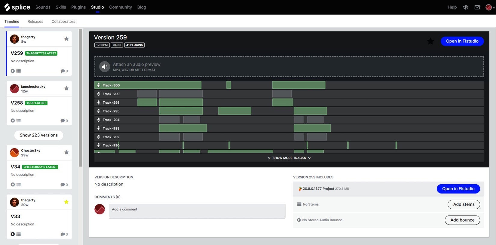 Figure 1.10 – Splice versions
