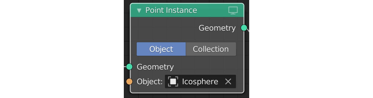 Figure 1.9 – The Point Instance node
