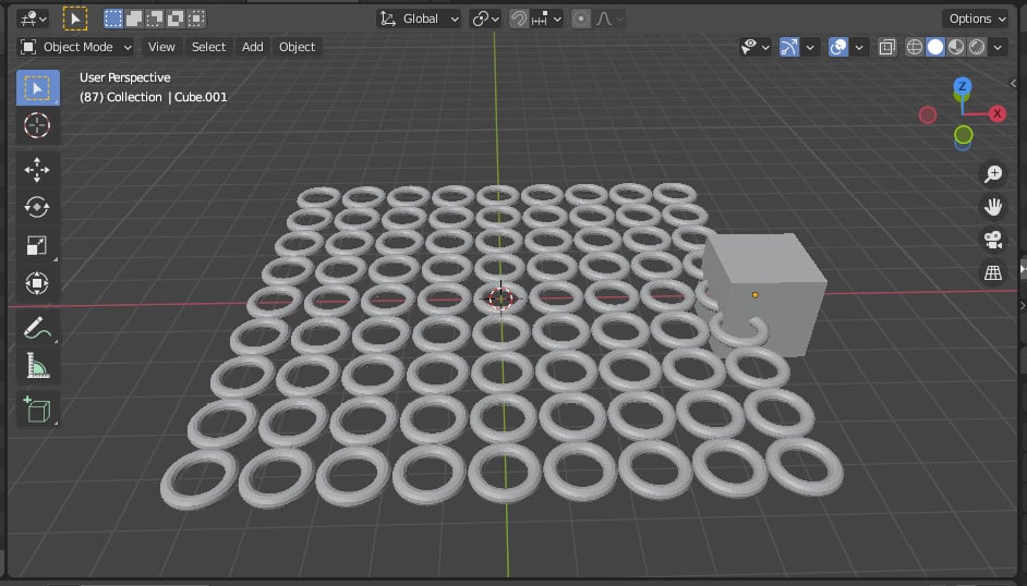 Figure 1.40 – Your scene should now look like this
