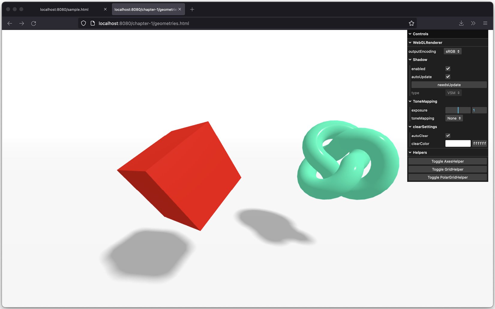 Rendering And Viewing A 3D Object | Learn Three.Js - Fourth Edition