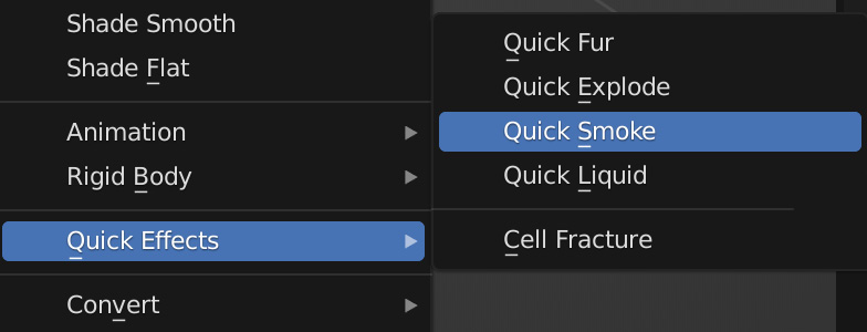 Figure 5.9 – Quick Smoke