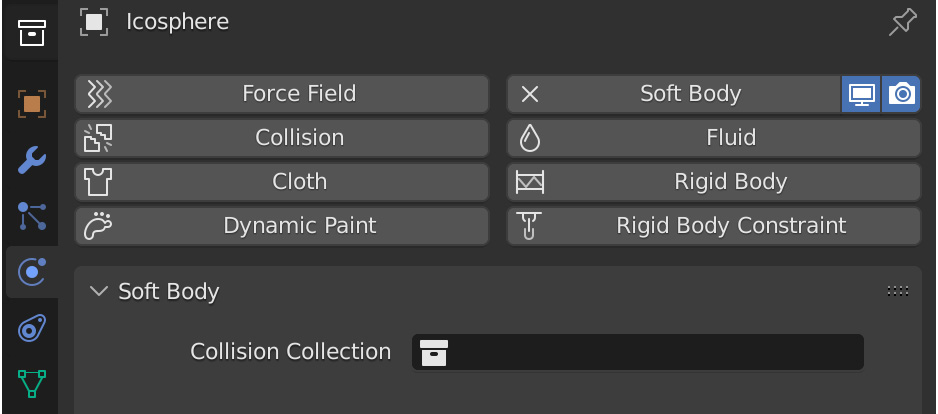 Figure 6.1 – Creating a soft body simulation