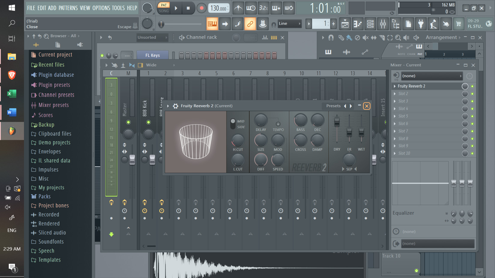 Figure 1.27: Fruity Reeverb 2 VST