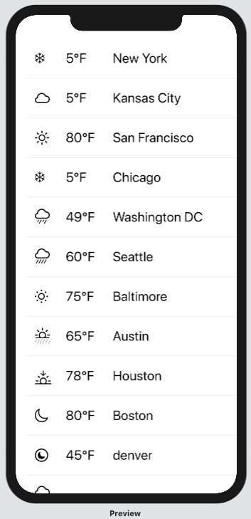 Figure 2.4 – CustomRow App preview
