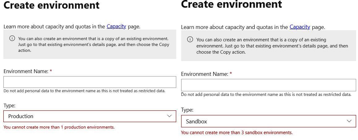 Figure 1.16 – New environment creation
