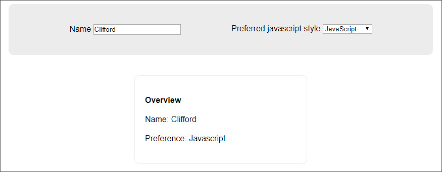 Figure 1.17 – Displaying the final form after the data is updated