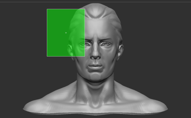 Figure 3.12 – Applying a selection on a 3D model