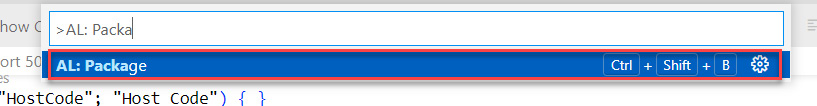  Figure 1.37 – Building the package to generate the layout