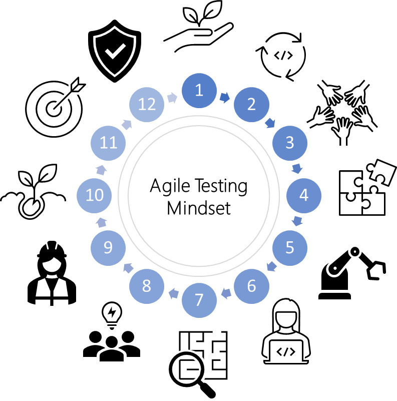 Figure 1.5 – Agile testing principles