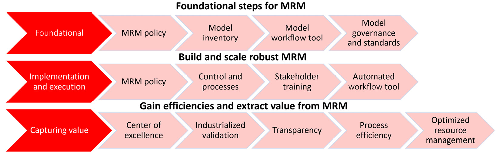 Figure 10.2 – Implementing MRM as a practice