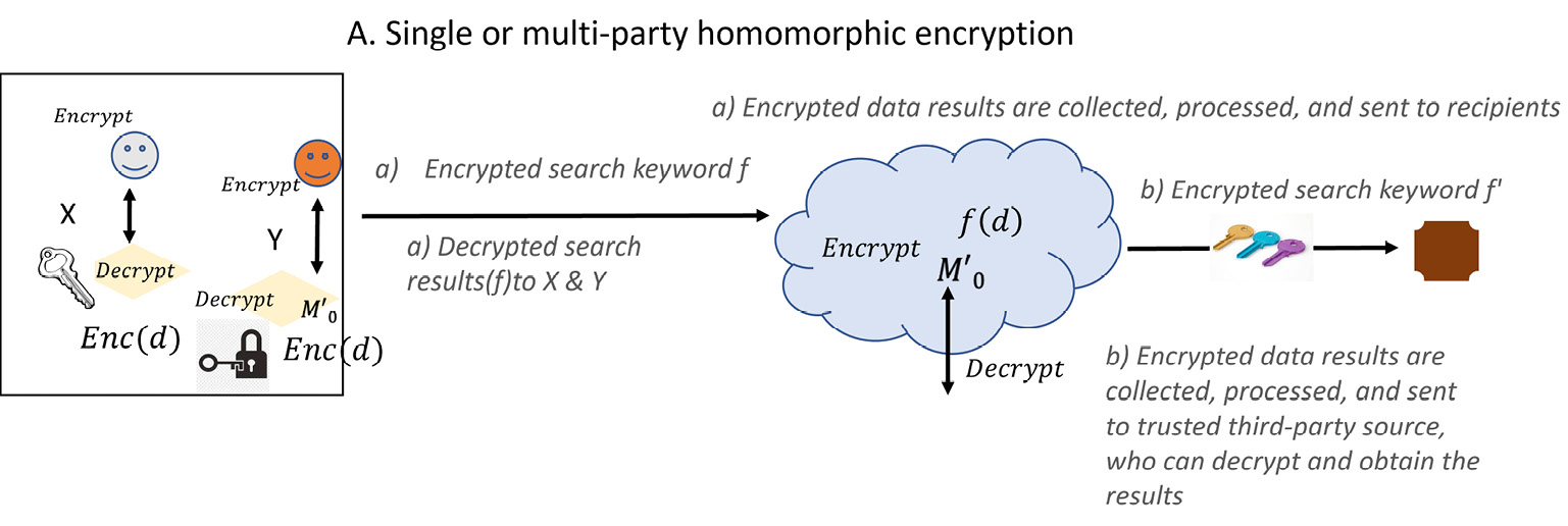 Figure 2.7 – Single- or multi-party HE