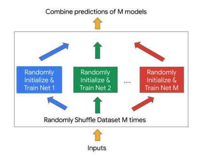 Figure 5.11 – Deep ensemble architecture