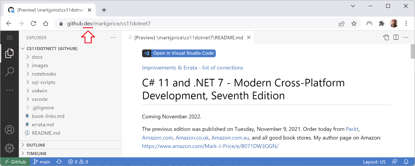Exploring code using .NET Interactive Notebooks | C# 11 and .NET 7 – Modern  Cross-Platform Development Fundamentals - Seventh Edition