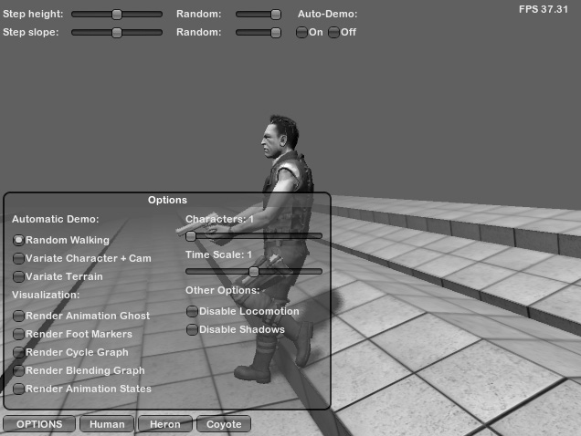 Figure 1.20 – Unity extension for inverse kinematics
