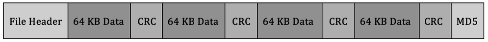 Figure 8.2 – E01 file format
