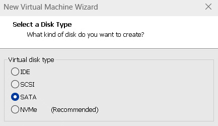 Figure 1.17 – Disk type