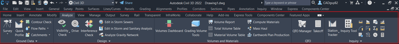 Figure 1.20 – Analyze
