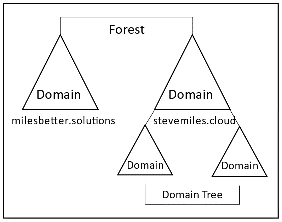 Figure 1.12 – Domain tree
