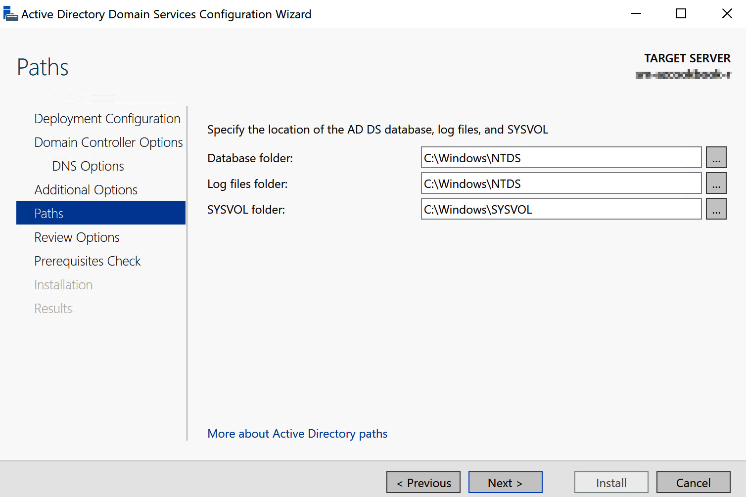 Figure 1.14 – Install paths
