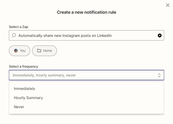 Figure 1.11 – ﻿Overview of the custom error notifications