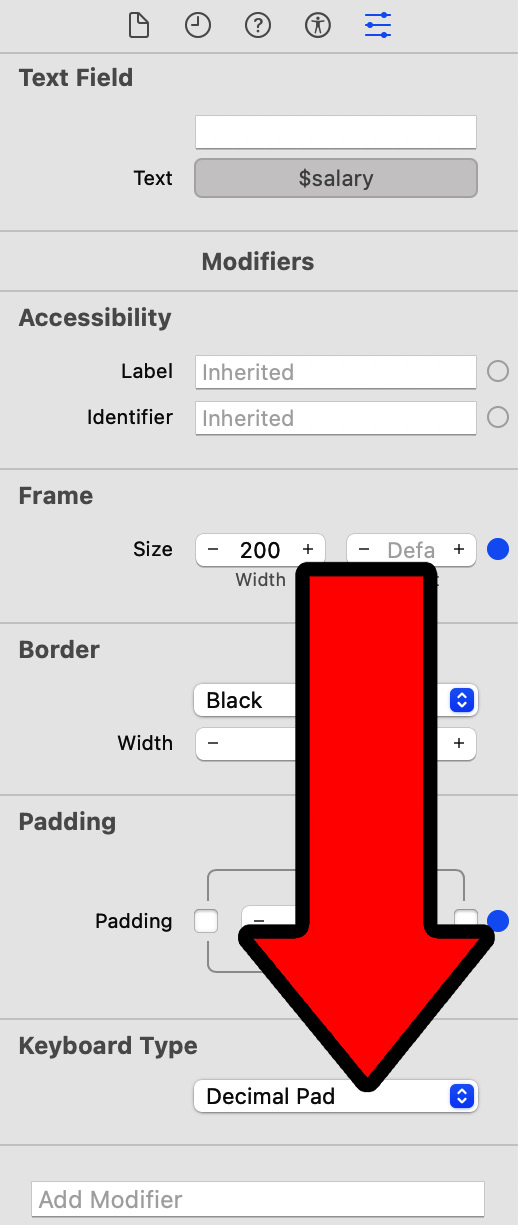 Figure 2.20 – Keyboard Type