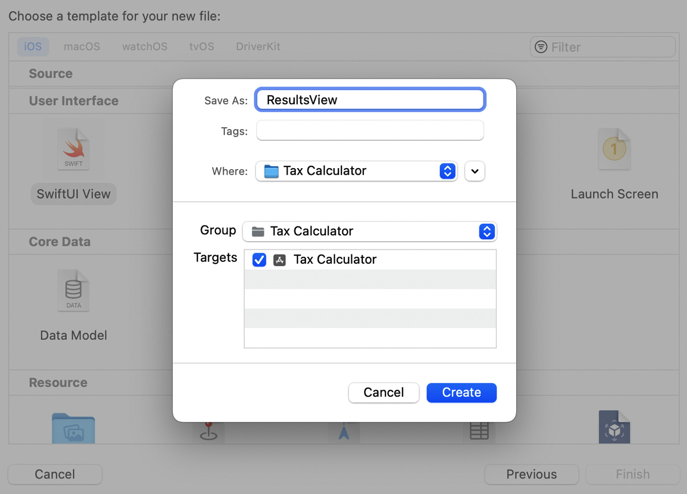 Figure 2.30 – View naming