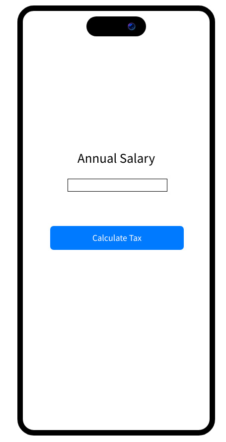 Figure 2.1 – Front page wireframe preview