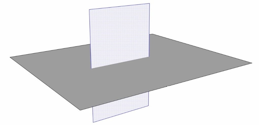 Figure 1.5 – Faces can cross without merging geometry
